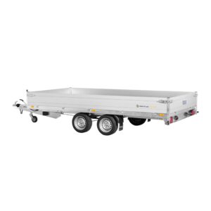 Plateau aanhangwagen 4m