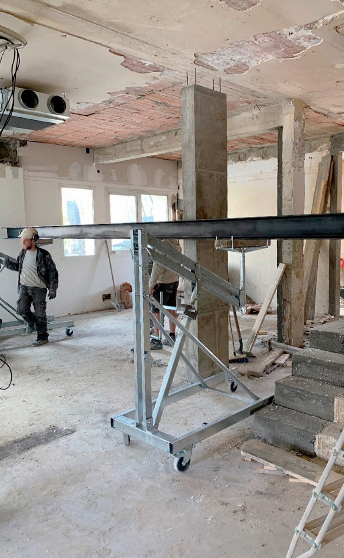 Montagelift / Poutrellift - Afbeelding 3