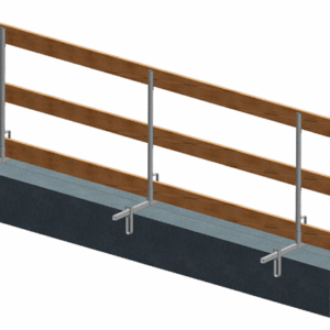 Plank voor veiligheidsleuning