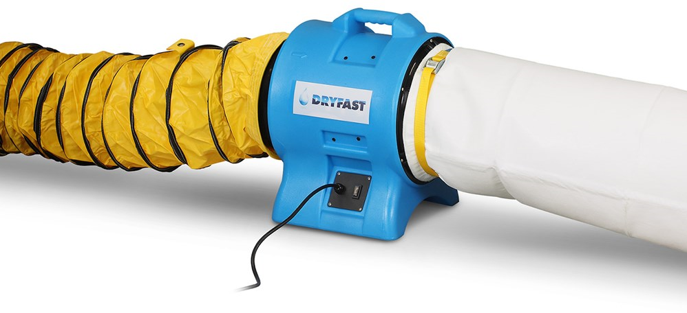 Ventilator met afvoerslang - Afbeelding 2