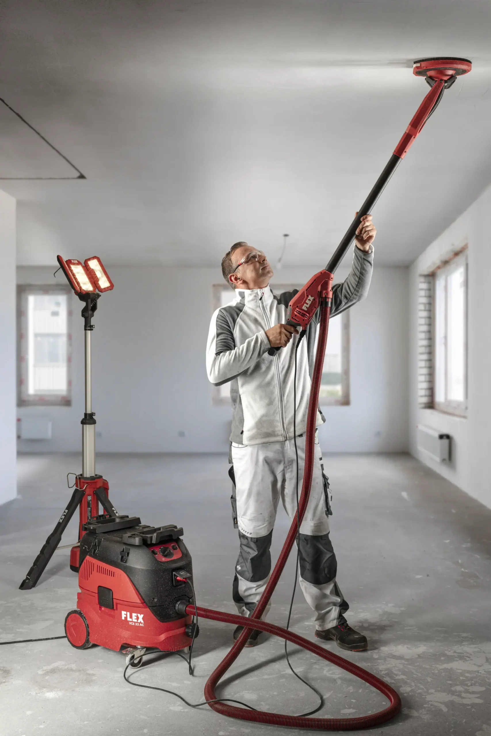 Wand en plafondschuurmachine / Giraffe - Afbeelding 2